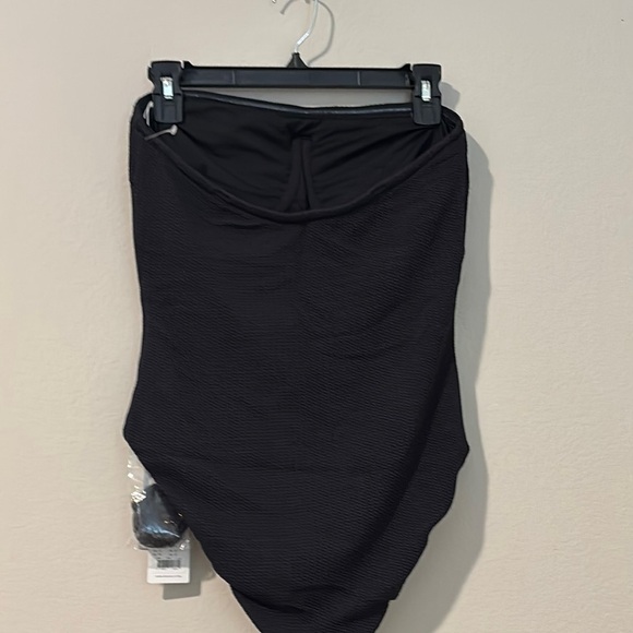 Seafolly strapless bandeau one piece swimsuit 10 - Picture 7 of 7